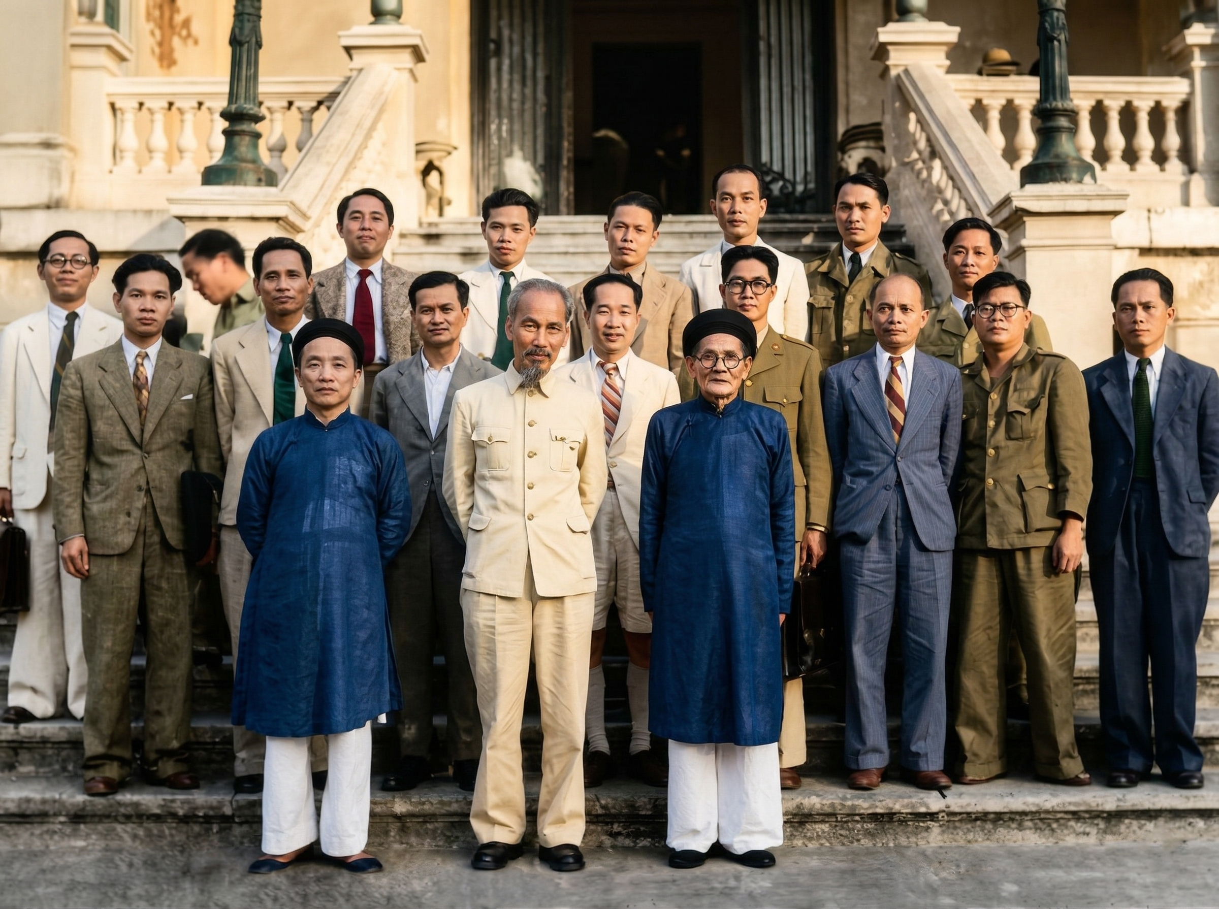 Ho Chi Minh AI Image photo