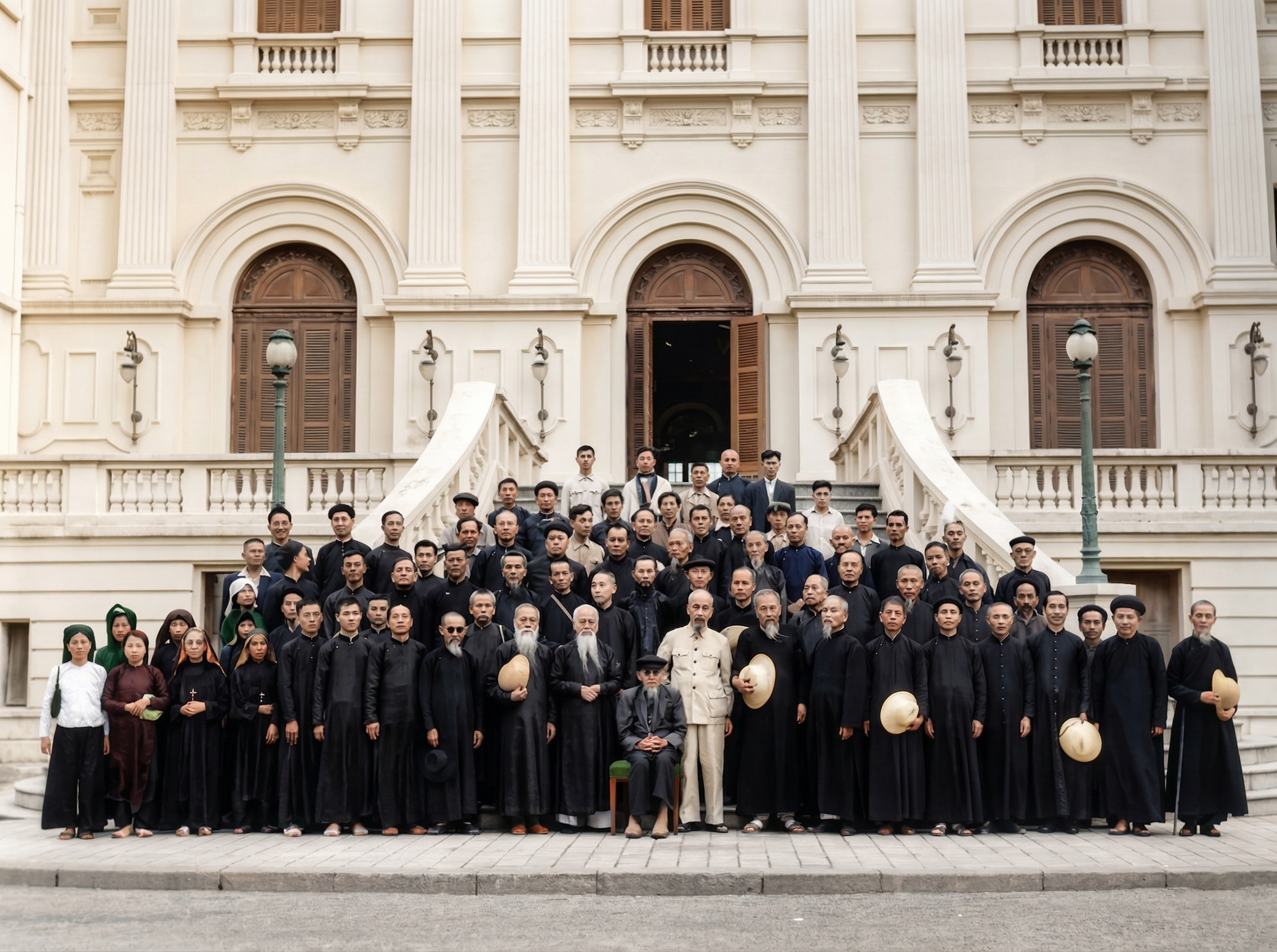 Ho Chi Minh AI Image photo