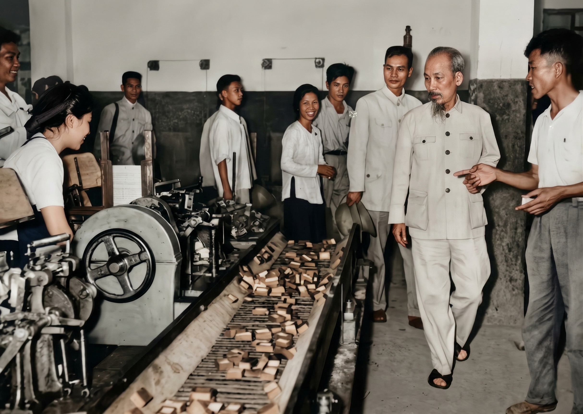 Ho Chi Minh AI Image photo