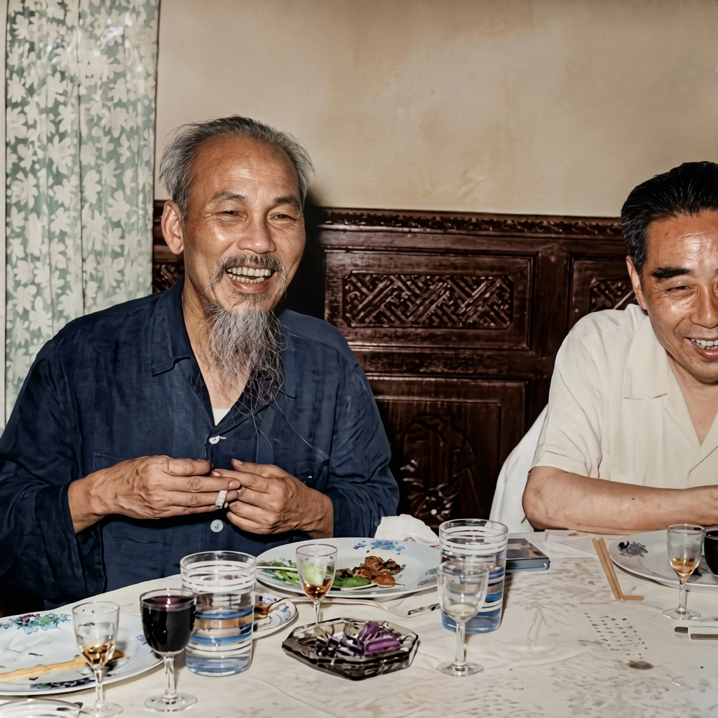 Ho Chi Minh AI Image photo