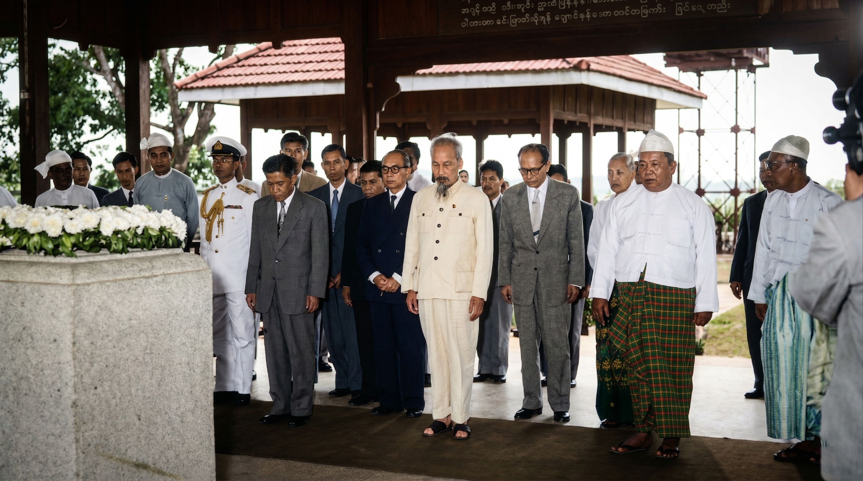 Ho Chi Minh AI Image photo