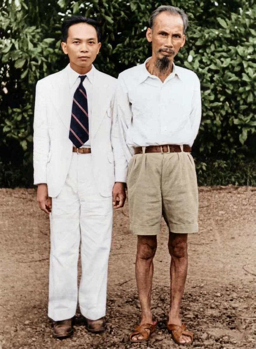 Ho Chi Minh AI Image photo