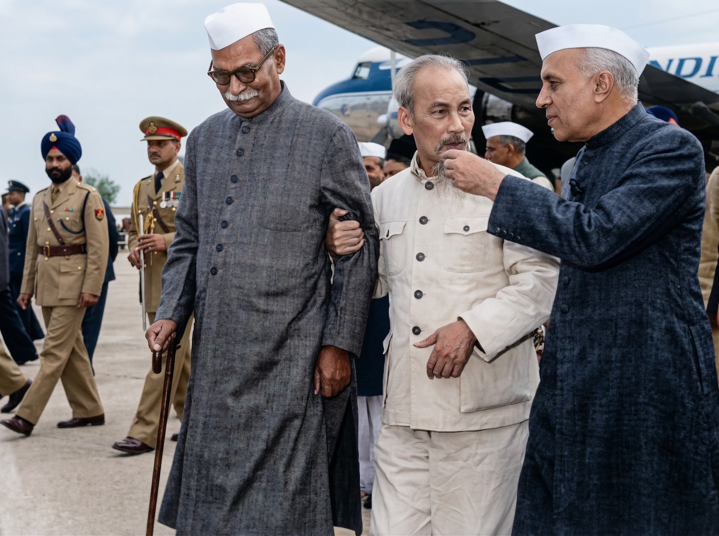 Ho Chi Minh AI Image photo