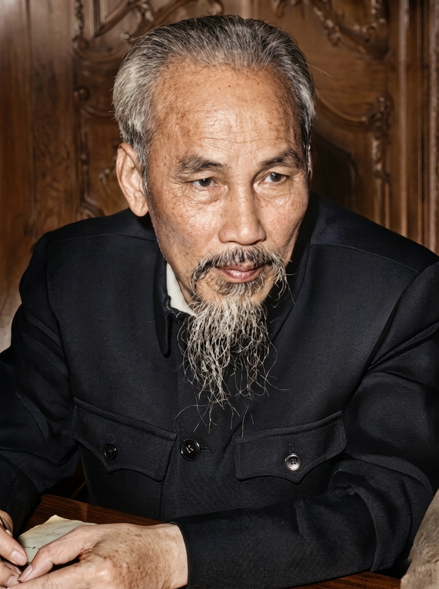Ho Chi Minh AI Image photo