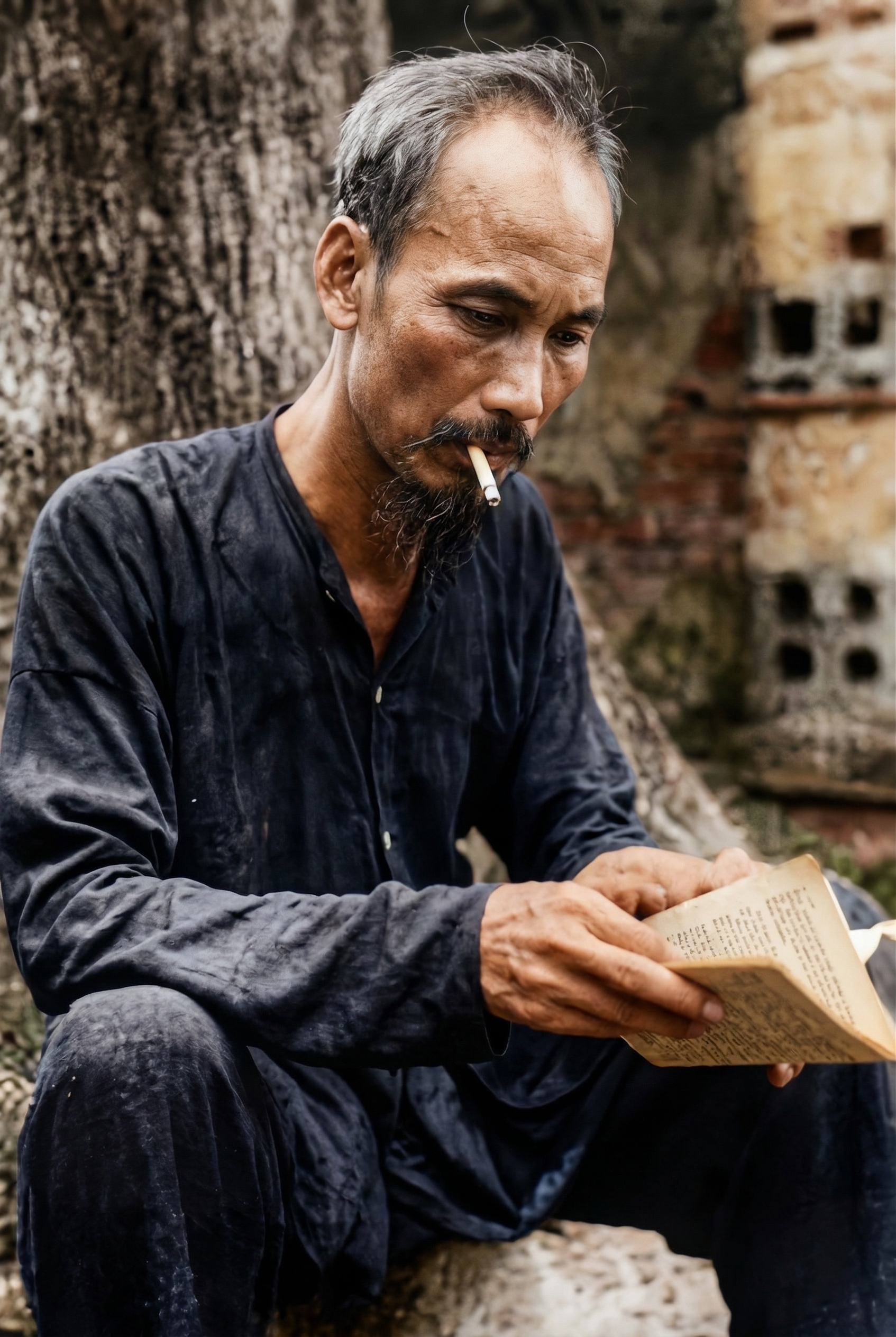 Ho Chi Minh AI Image photo