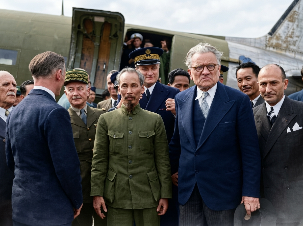 Ho Chi Minh AI Image photo