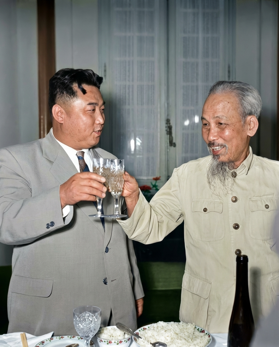 Ho Chi Minh AI Image photo