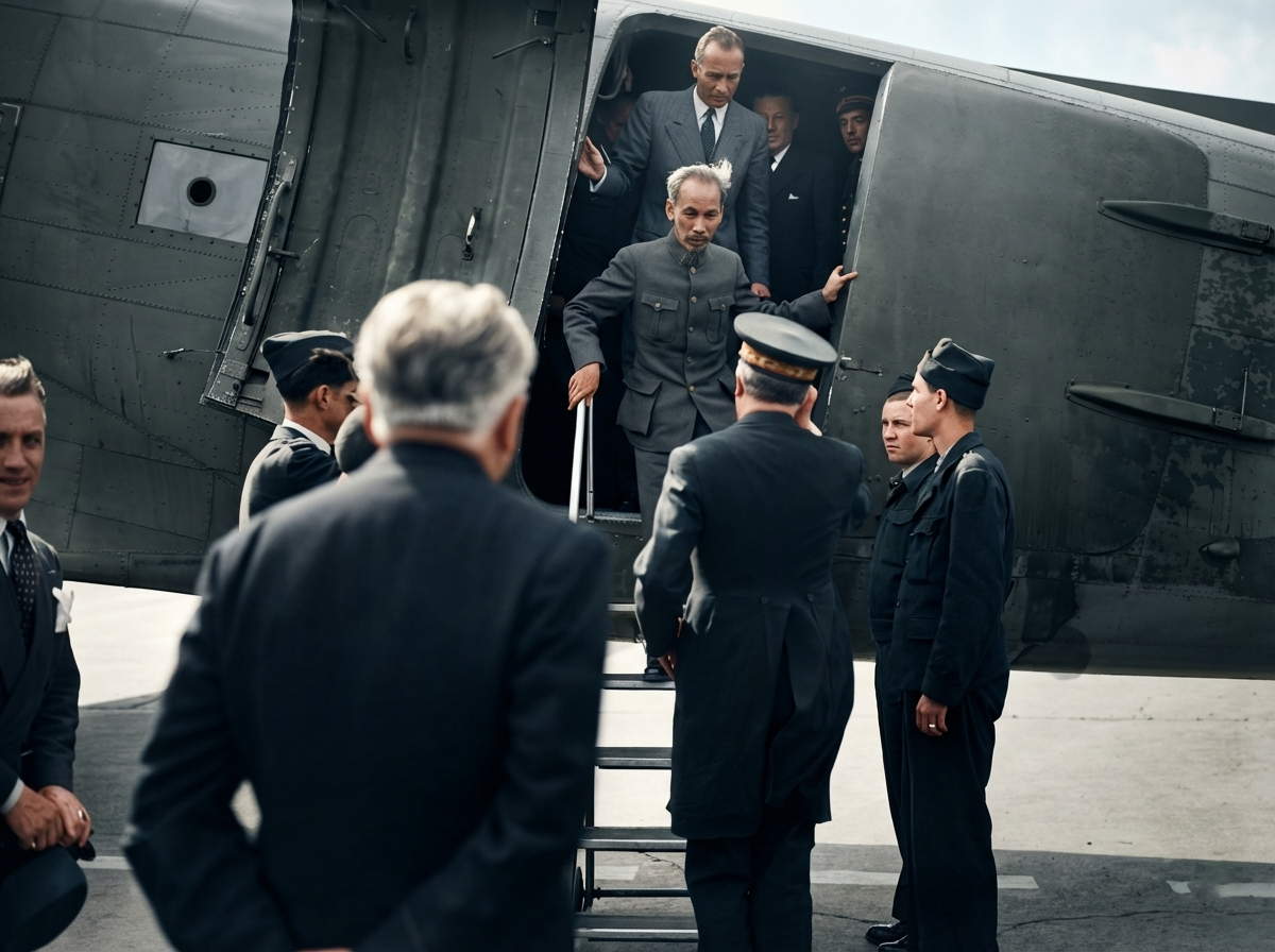 Ho Chi Minh AI Image photo