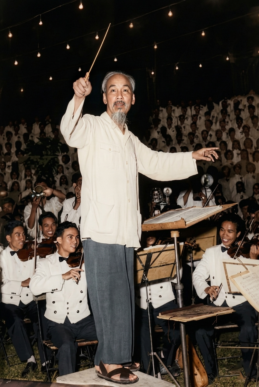 Ho Chi Minh AI Image photo
